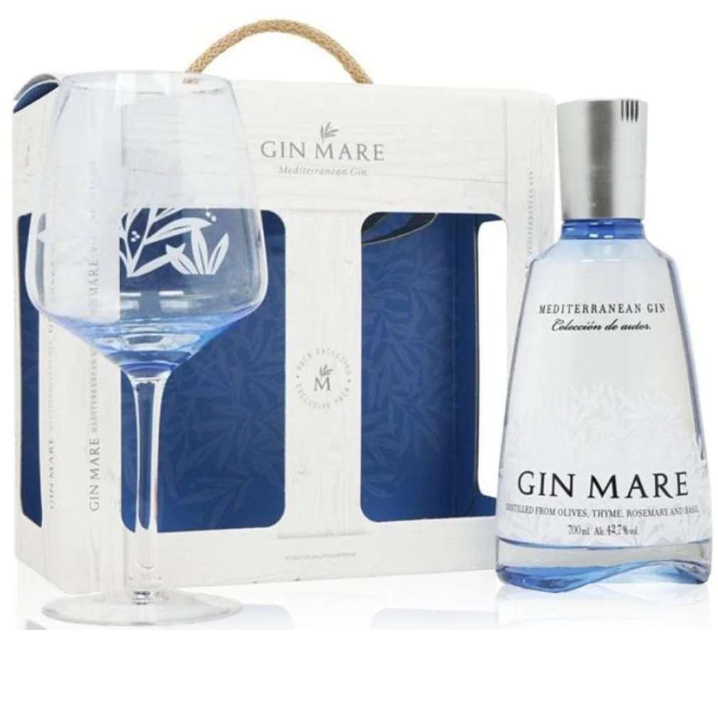 Gin Mare Confezione Regalo New Glass Pack cl.70
