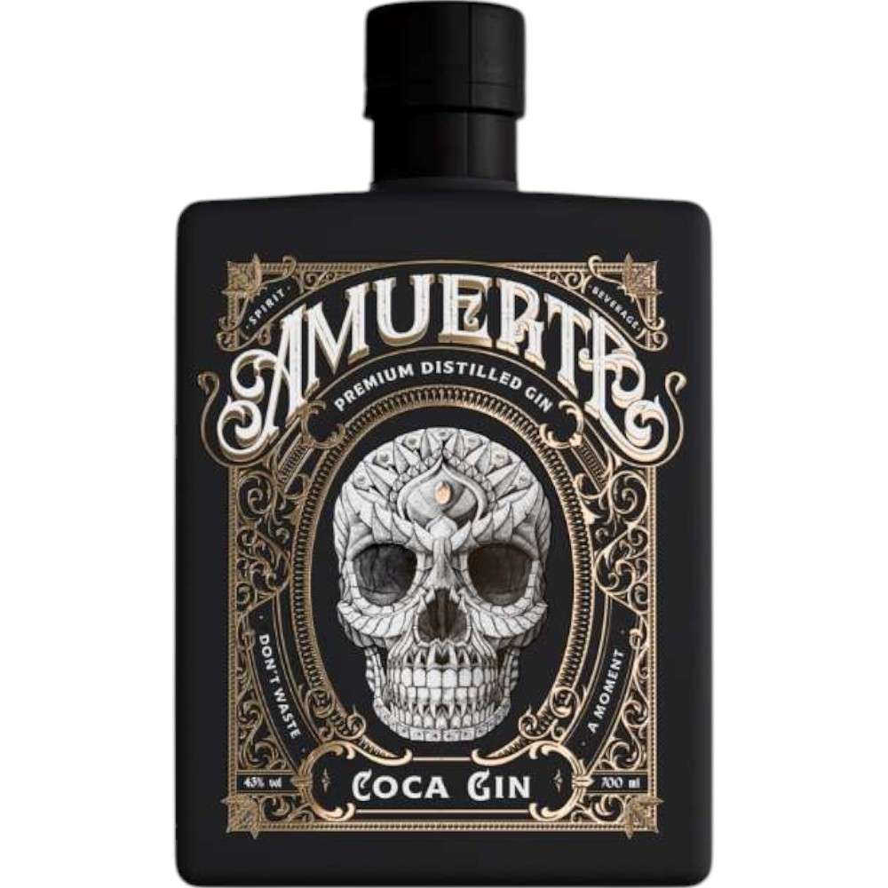 Gin Amuerte Coca Leaf Black lt.3