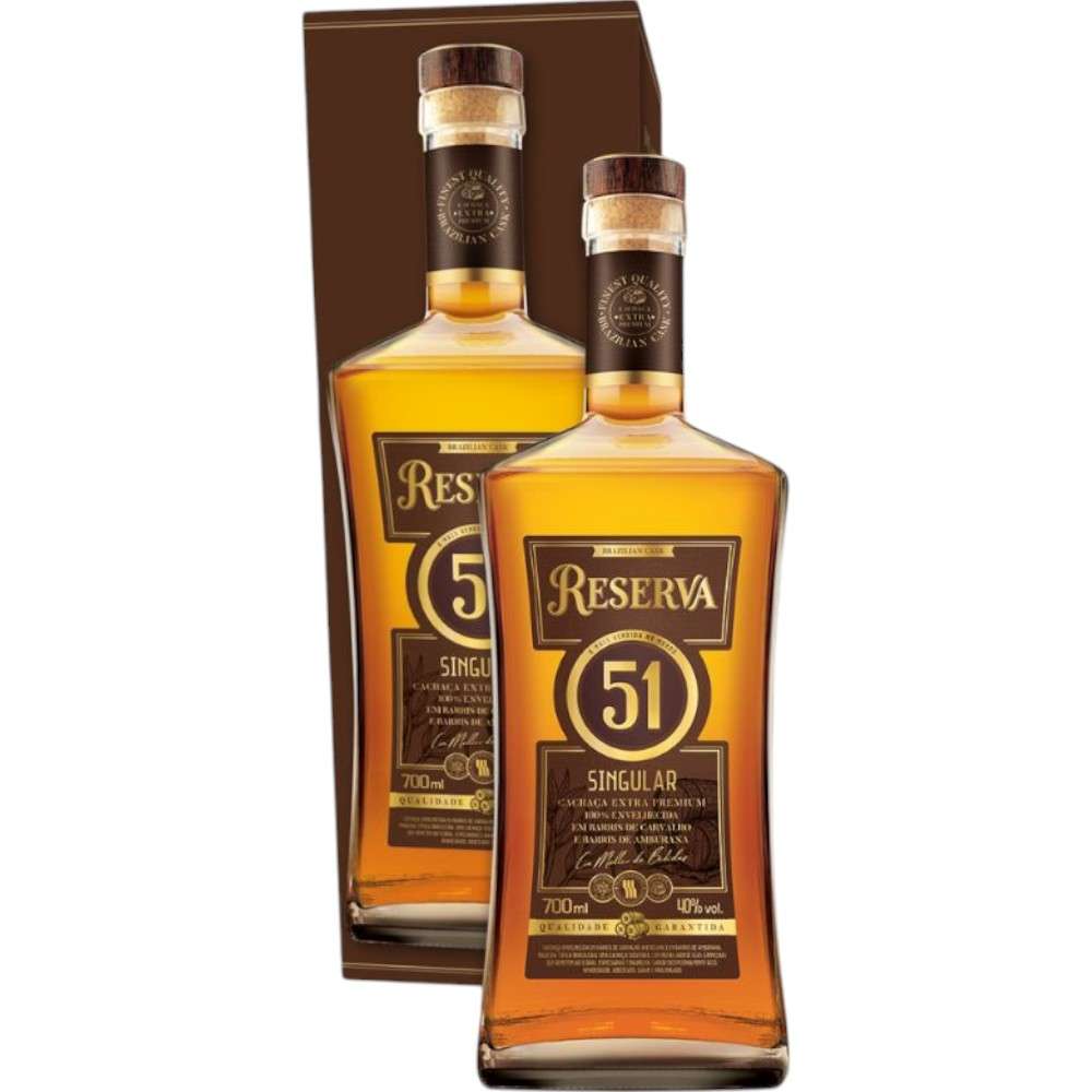 Cachaca 51 Riserva Singular cl.70