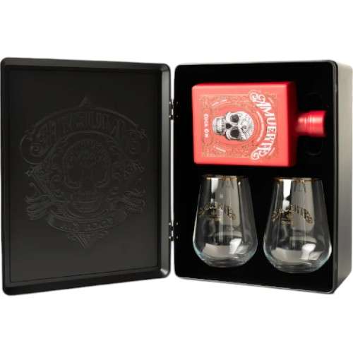 Gin Amuerte Red Giftbox Metal cl.70