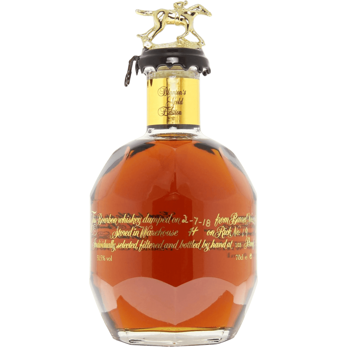 Bourbon Whiskey Blanton's Gold Edition cl. 70