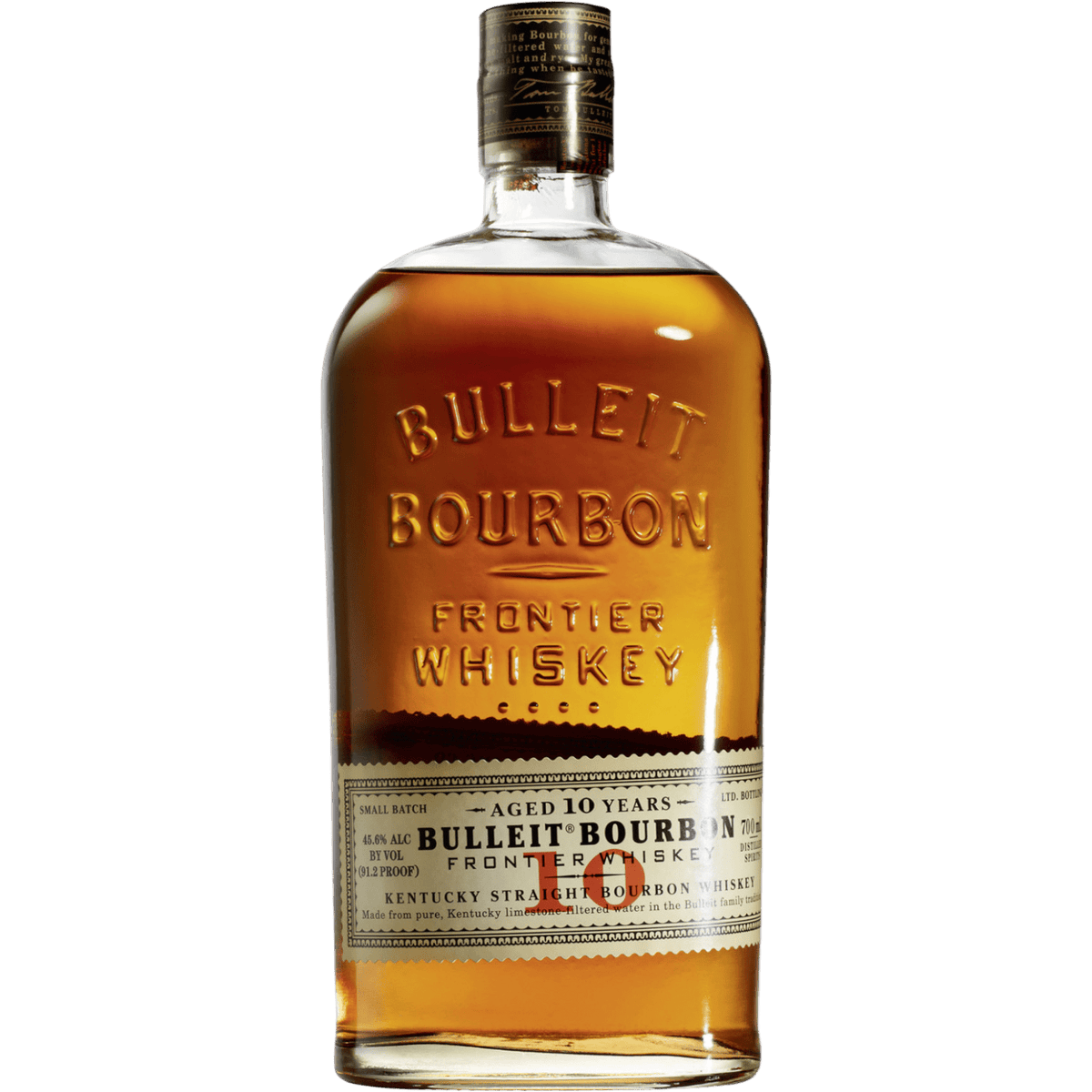 Bourbon Whiskey Bulleit Straight 10 Anni cl. 70