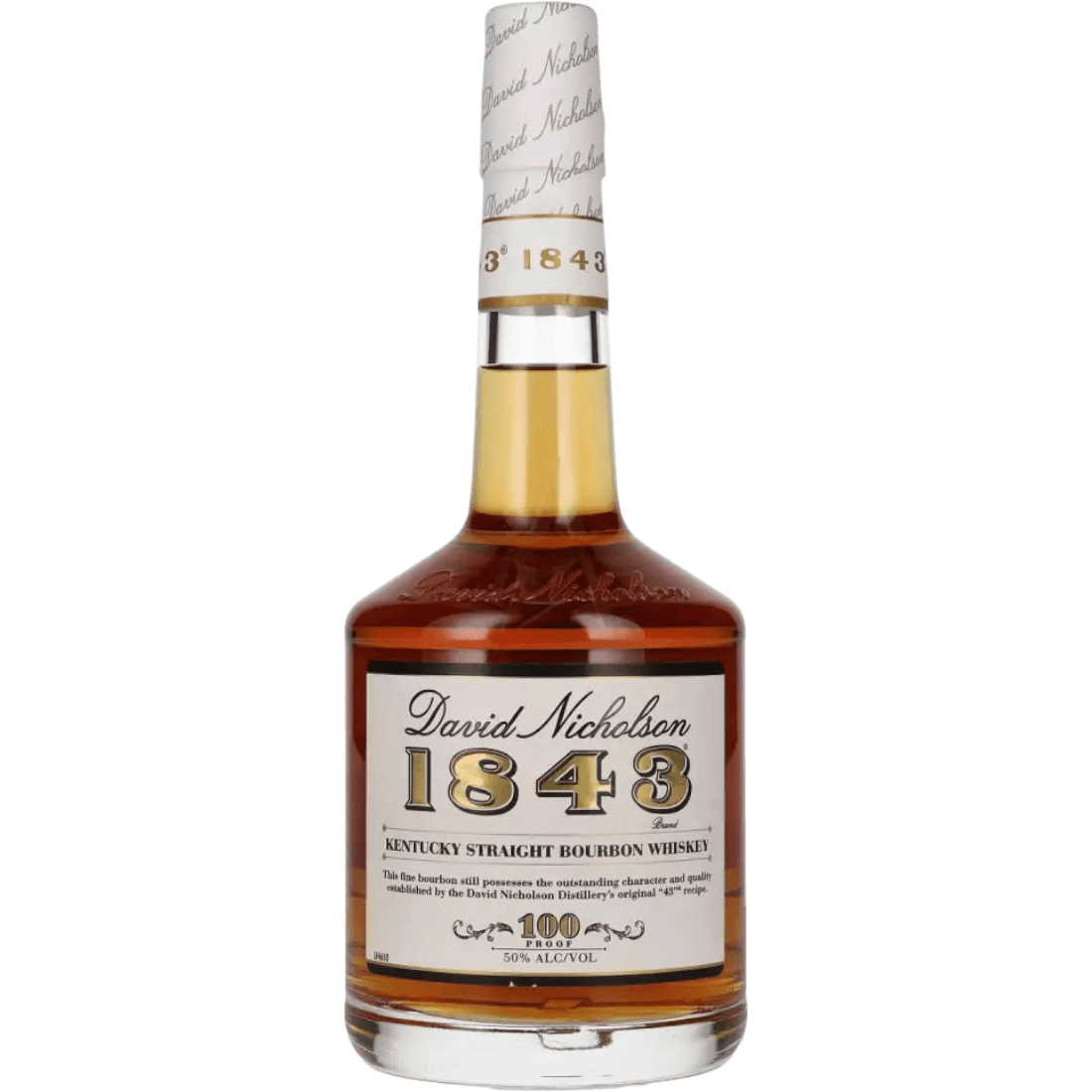 Bourbon Whiskey David Nicholson 1843 cl. 70