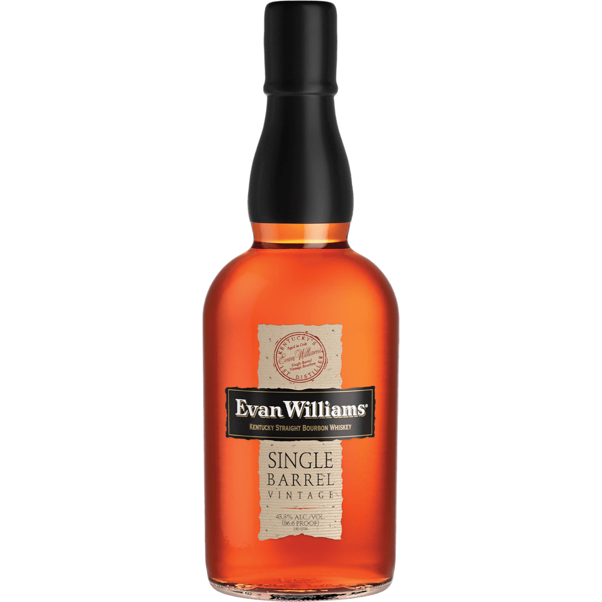 Bourbon Whiskey Evan Williams Single Barrel cl. 70