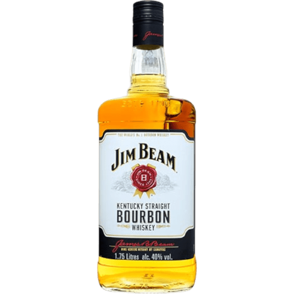 Bourbon Whiskey Jim Beam White Label Lt. 1,75