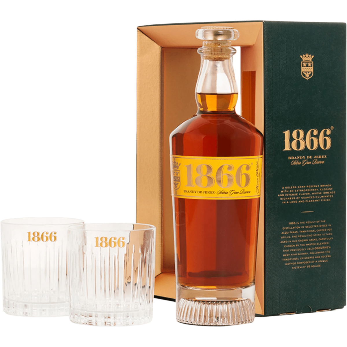 Brandy 1866 Gran Reserva cl. 70 - Confezione Regalo