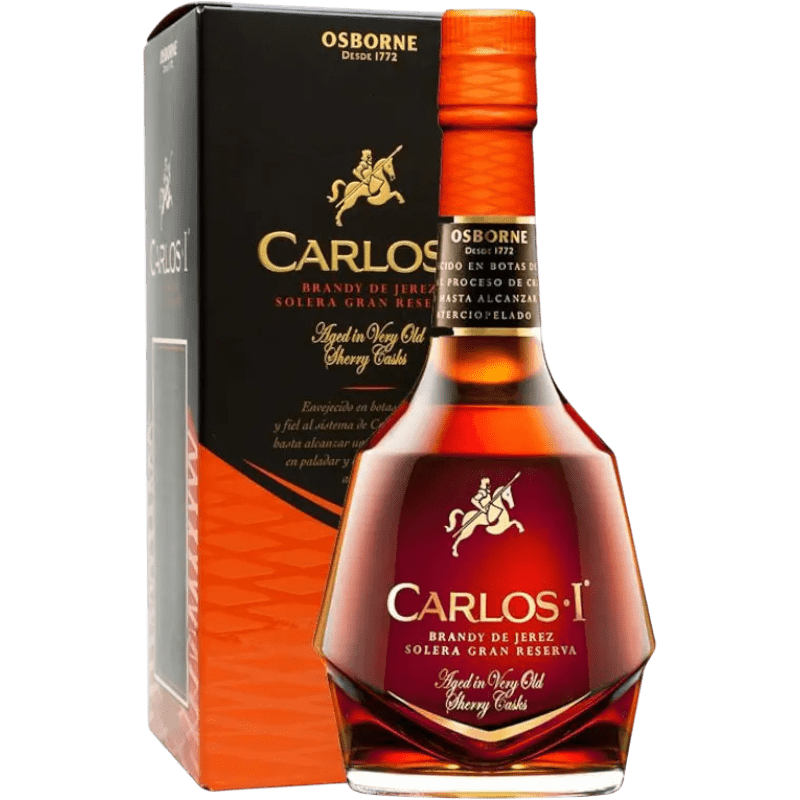 Brandy Carlos Primero Solera Gran Reserva Astucciato Lt. 1