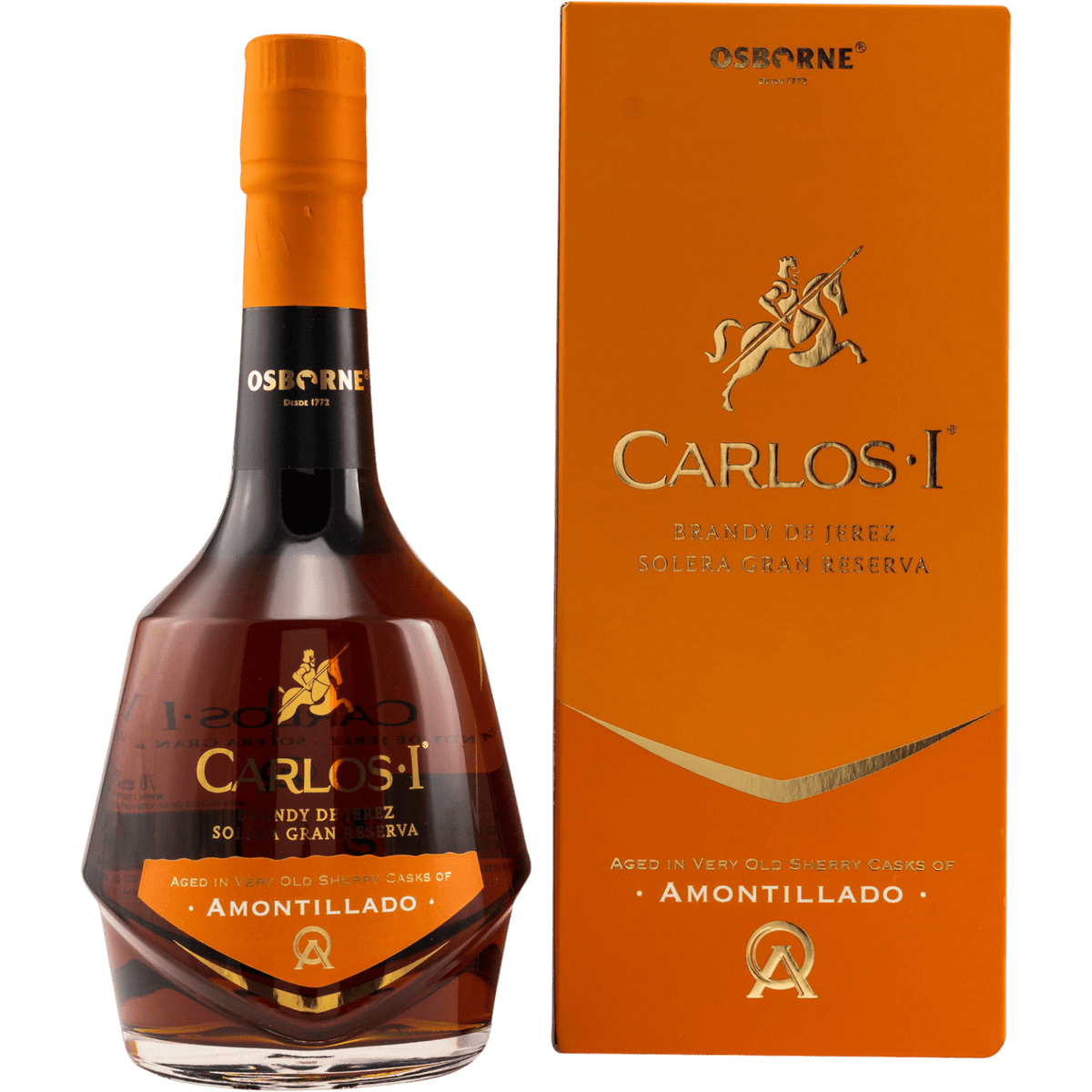 Brandy Carlos Primero Amontillado Astucciato cl. 70