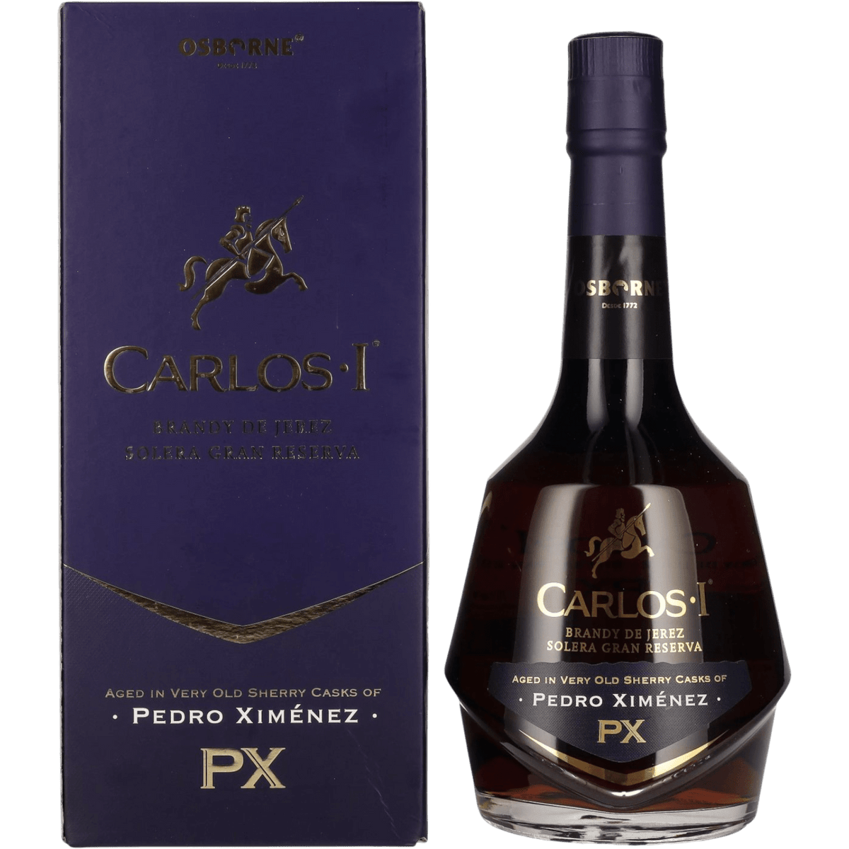 Brandy Carlos Primero Pedro Ximenez PX Astucciato cl. 70