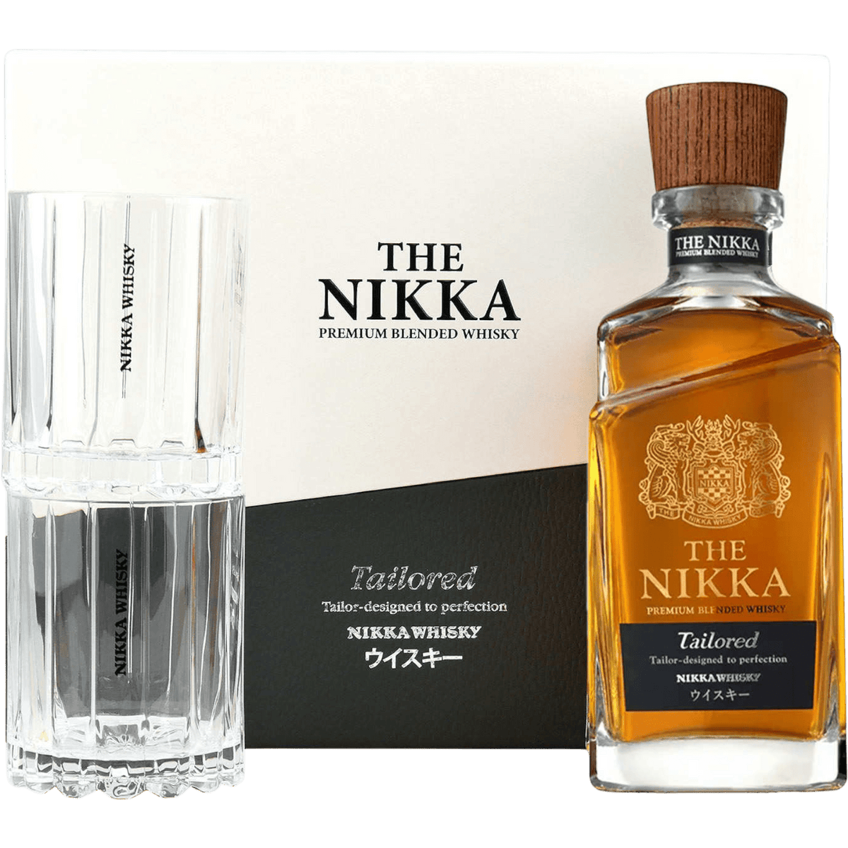Japanese Whisky Nikka Tailored + 2 Bicchieri cl. 70 - Confezione Regalo