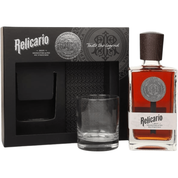 Rum Relicario Supremo + 1 Bicchiere cl. 70 - Confezione Regalo