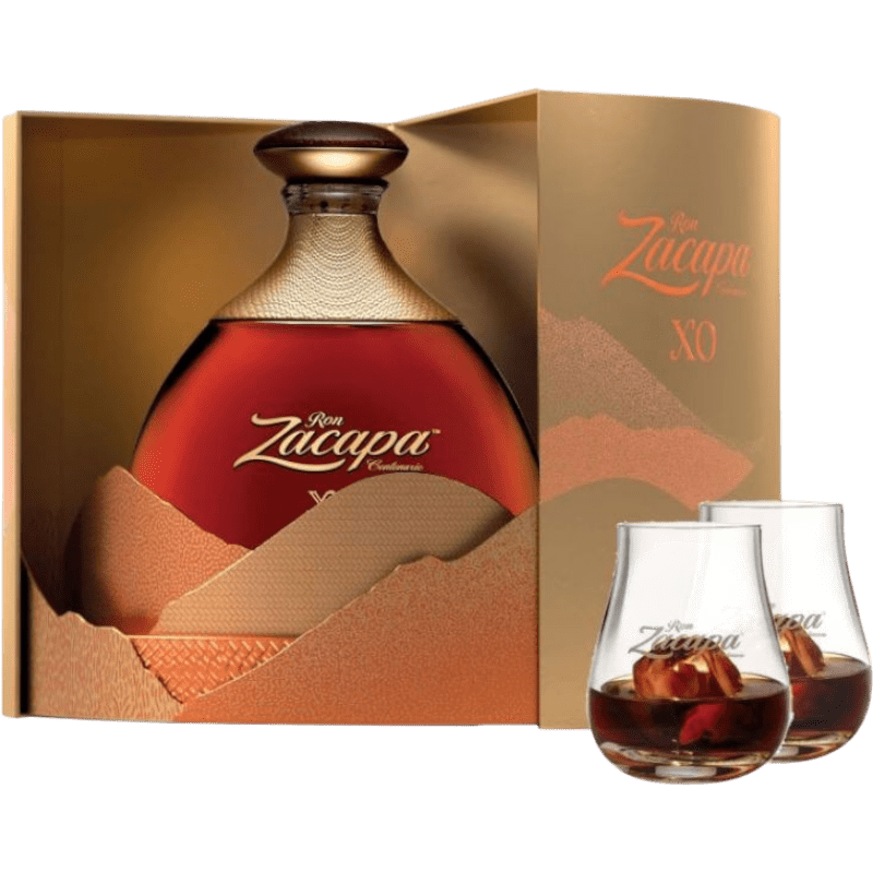 Rum Zacapa X.O. + 2 Bicchieri cl. 70 - Confezione Regalo
