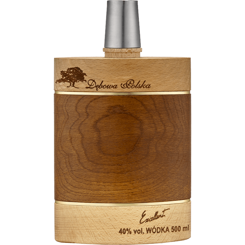 Vodka Debowa Fiaschetta cl. 70 - Confezione Regalo
