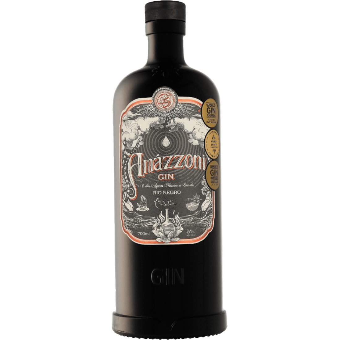 Gin Amazzoni Rio Negro cl. 70