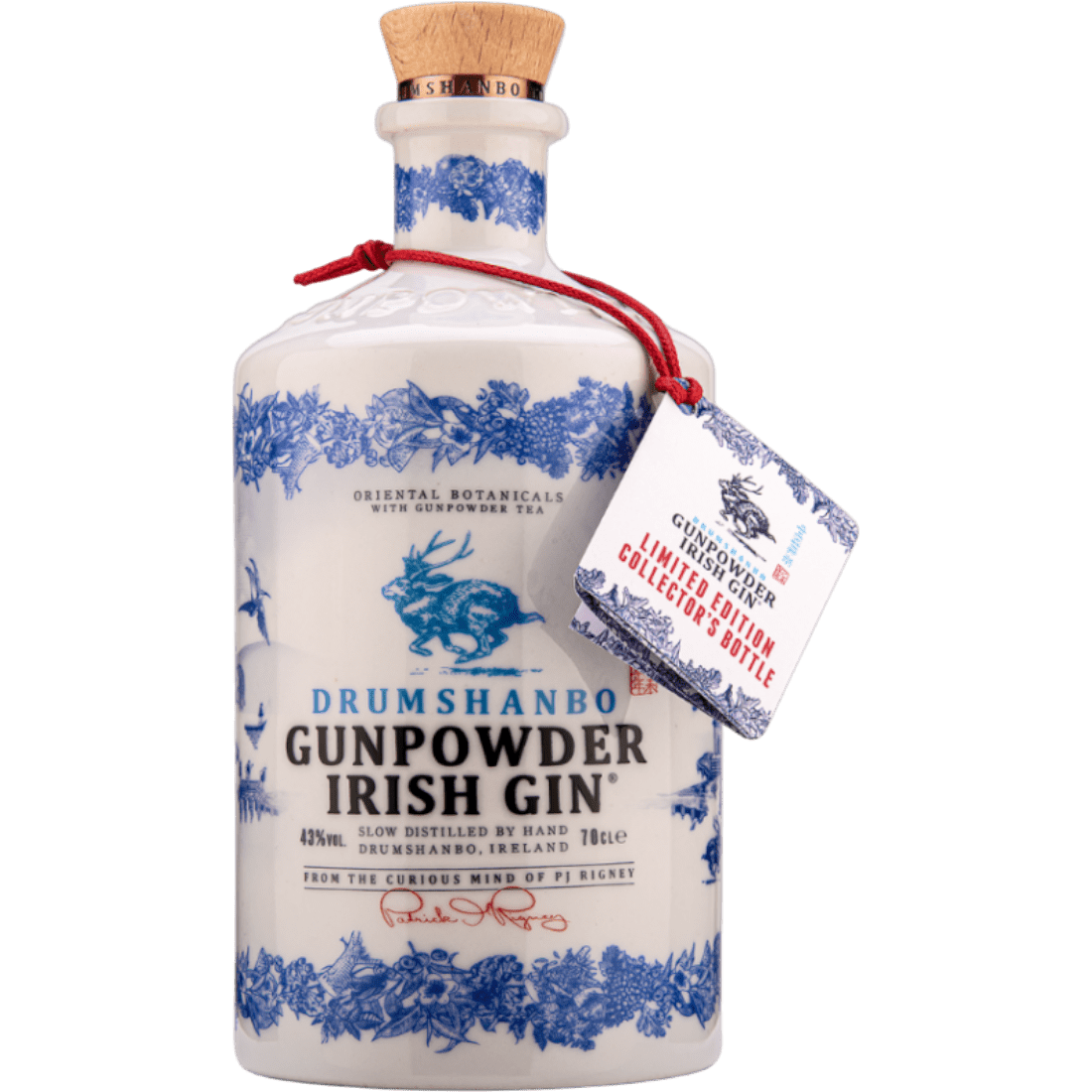 Gin Drumshanbo Gunpowder Irish Original Ceramica cl. 70