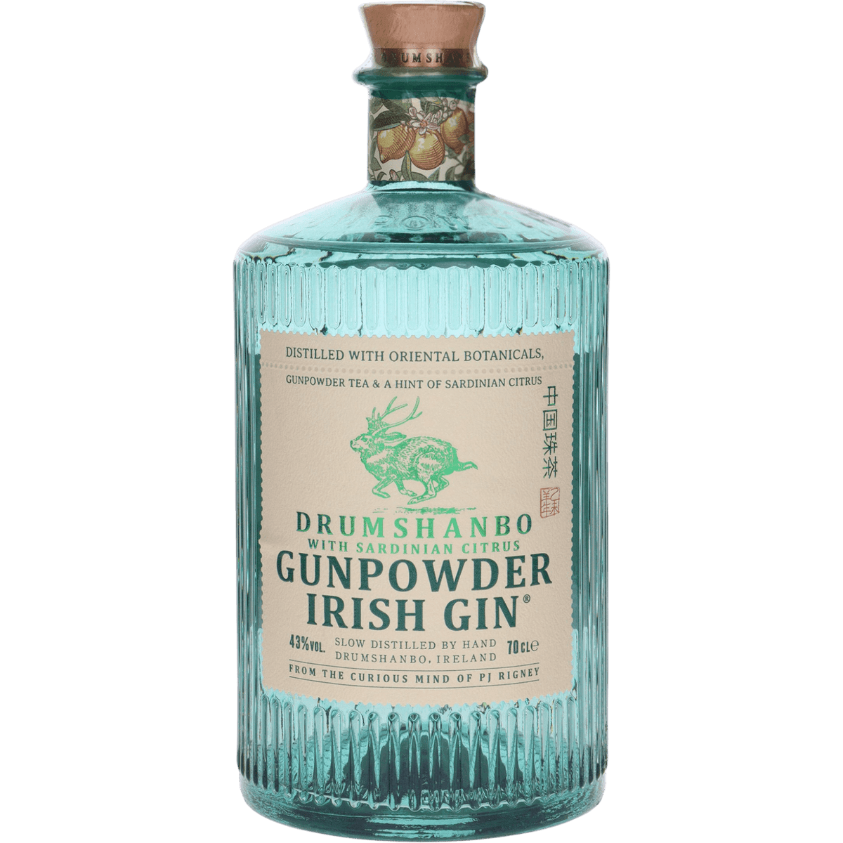 Gin Drumshanbo Gunpowder Sardinian Citrus Lt. 1