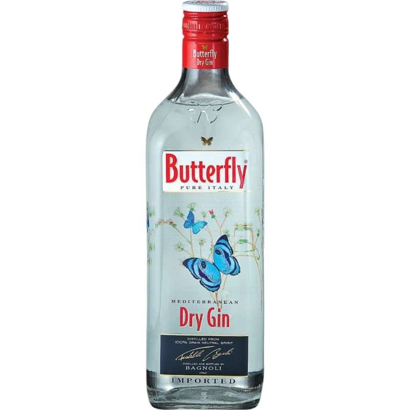 Gin Butterfly Dry Gin 100CL