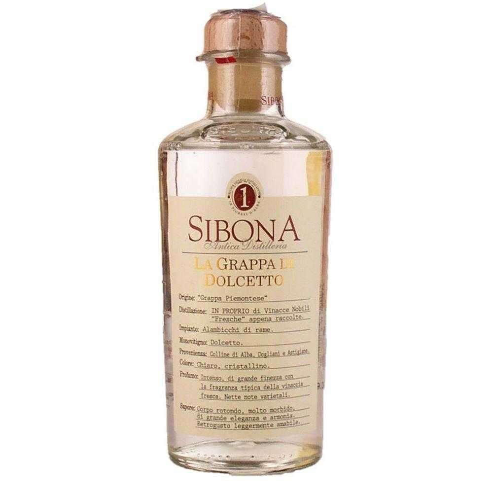 Grappa Sibona Dolcetto cl.50