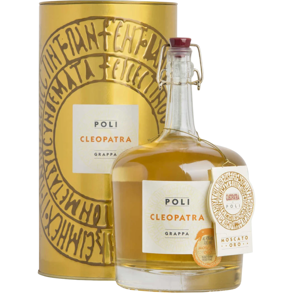 Grappa Poli "Cleopatra Oro" Moscato Riserva cl.70