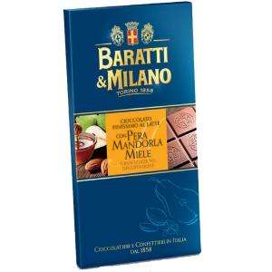 Baratti & Milano - Tavoletta Cioccolato Con Miele Mandorle Pere