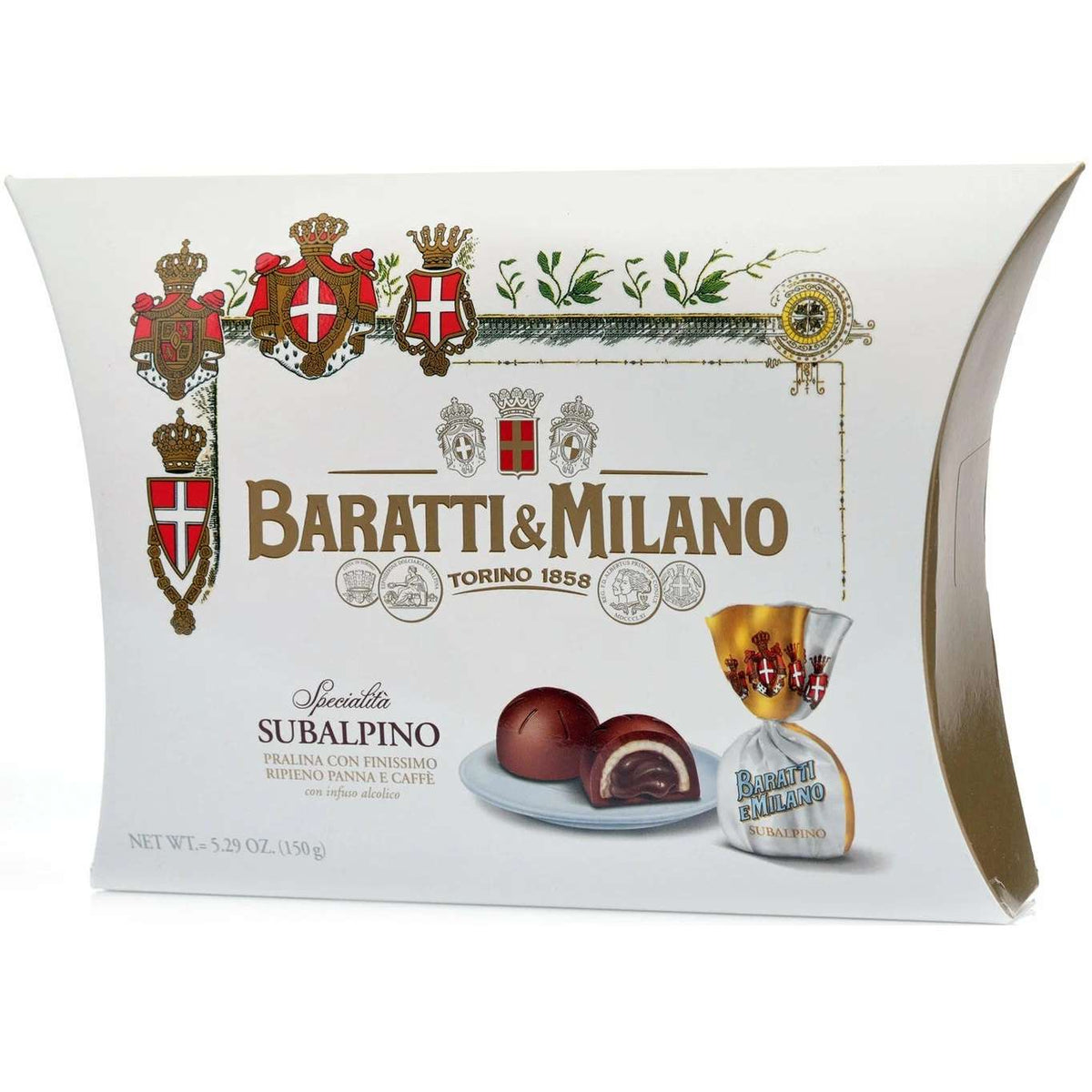 Baratti & Milano Subalpino - Pralina Ripiena Panna e Cioccolato