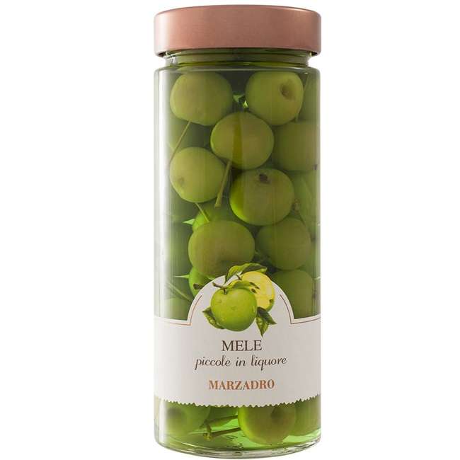 Marzadro Vaso di frutta Mele piccole in liquore