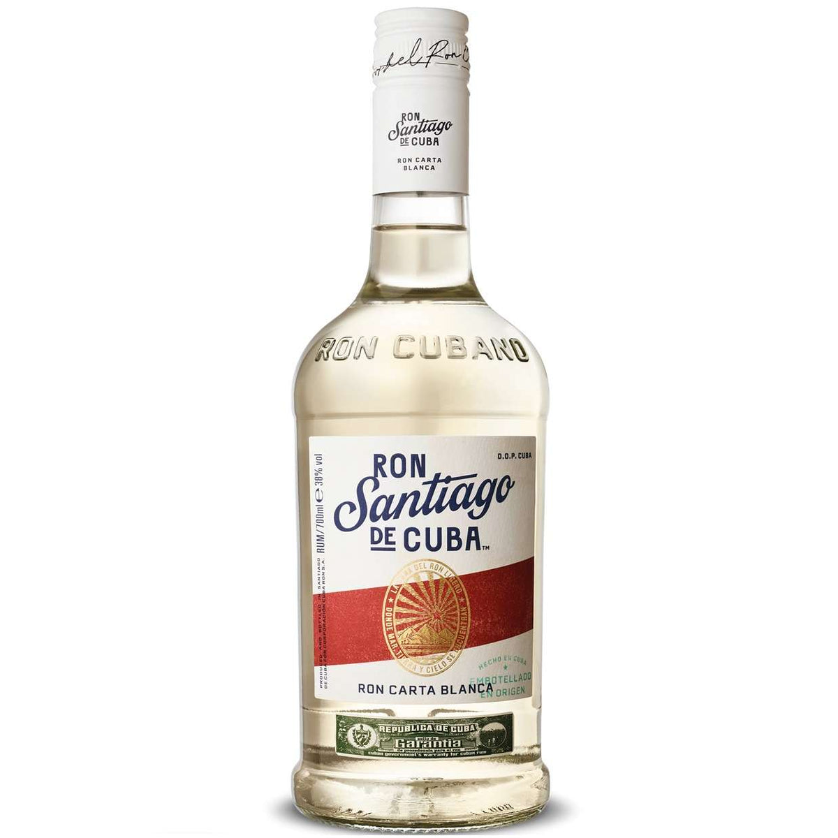 Rum Santiago De Cuba Carta Blanca cl.70