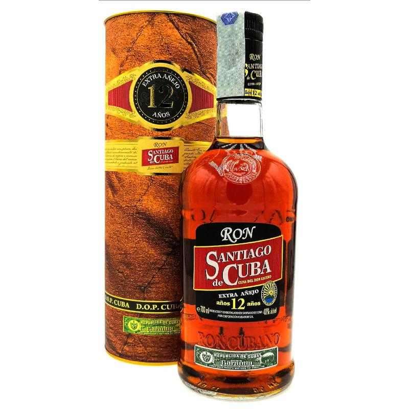 Rum Santiago De Cuba Anejo12 Year Old cl.70