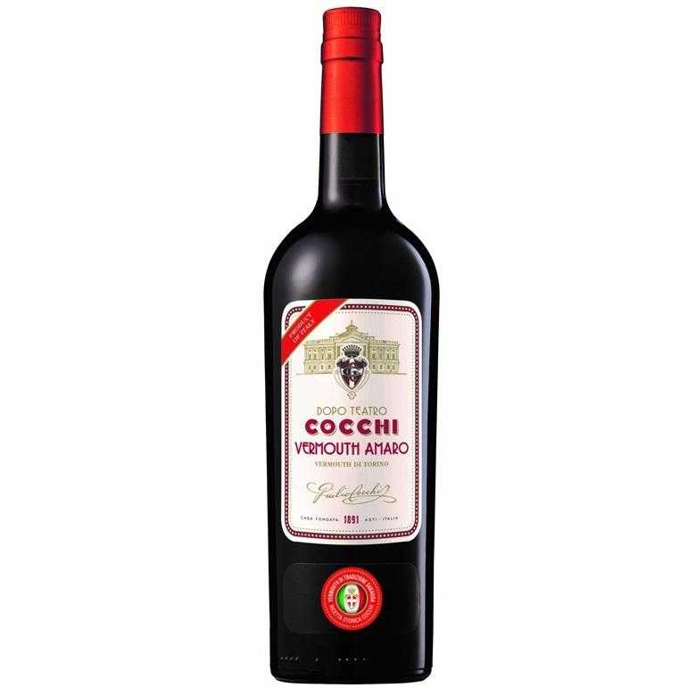Vermouth Cocchi Amaro Dopo Teatro cl.70