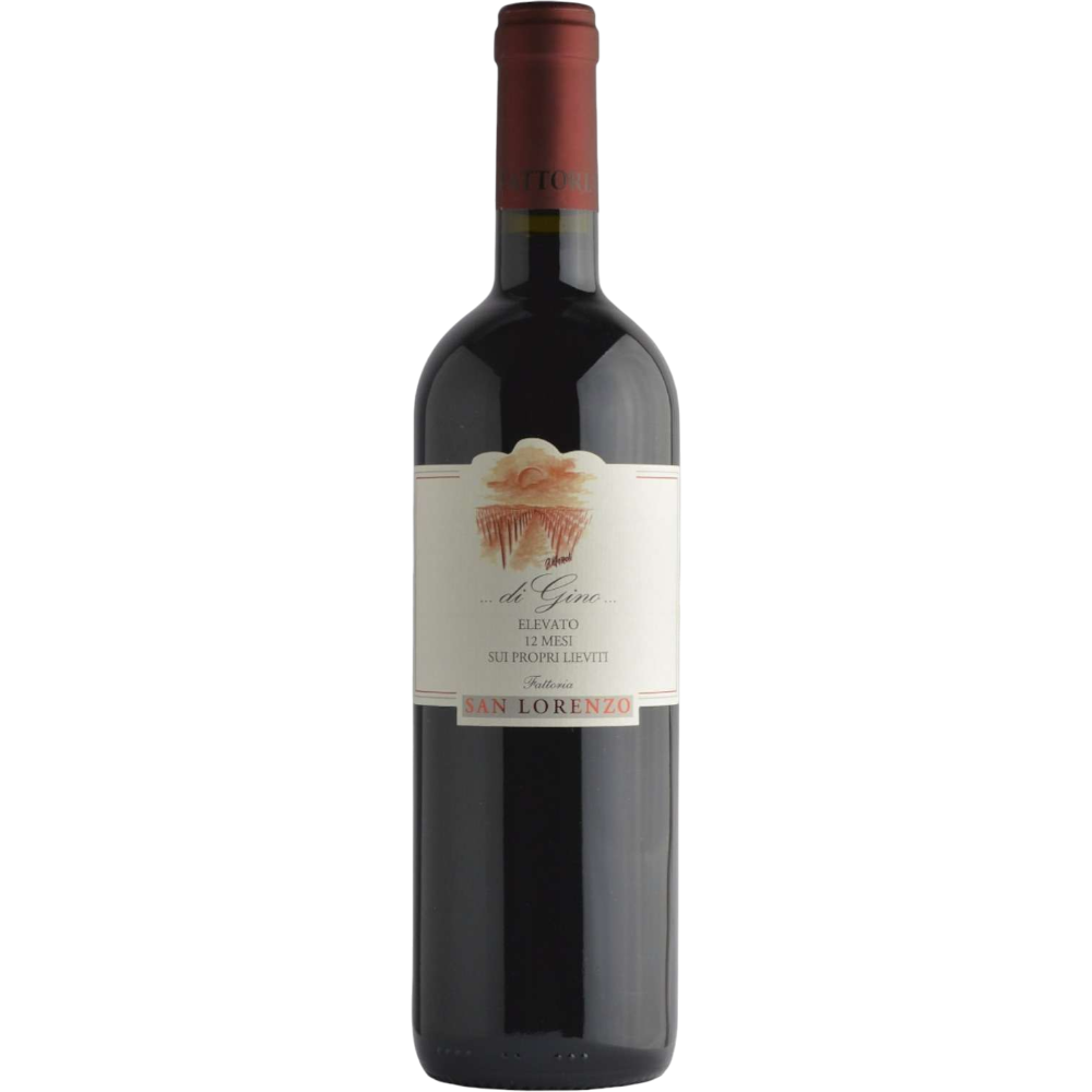 Fattoria San Lorenzo Di Gino Rosso Marche IGT 12 Mesi Sui Lieviti 2023