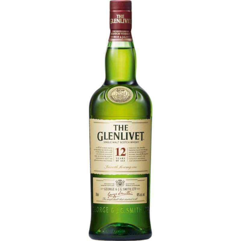 Whisky The Glenlivet Whiskhy 12 Anni Single Malt 100CL