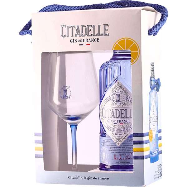 Gin Citadelle  Confezione Regalo Original Glass Pack cl.70