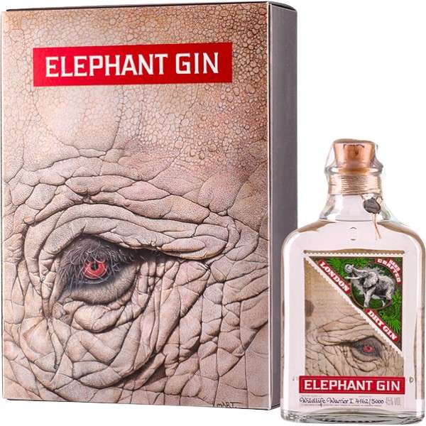 Gin Elephant Wildlife Warrior Edition I cl.50 -  Confezione Regalo