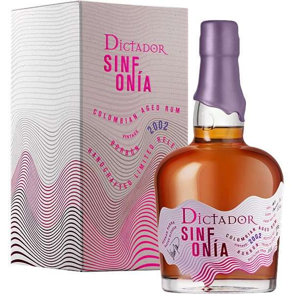 Rum Dictador Sinfonia Borbon 2002 cl.70