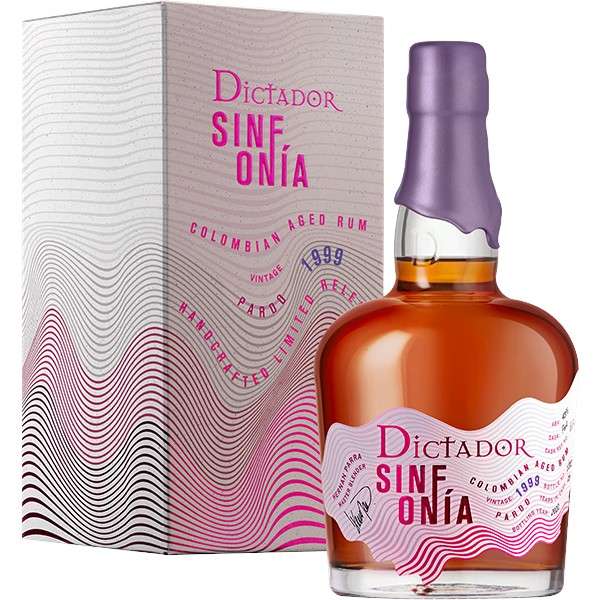 Rum Dictador Sinfonia Pardo 1999 cl.70