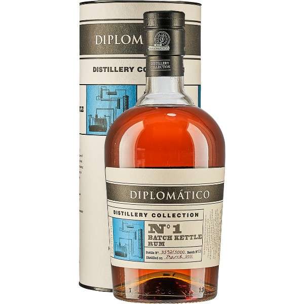 Rum Diplomático Distillery Collection N°1 Single Kettle Batch cl.70