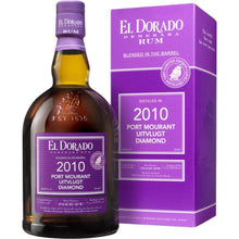 Rum El Dorado Purple Port Mourant - Uitvlugt - Diamond 2010 cl.70
