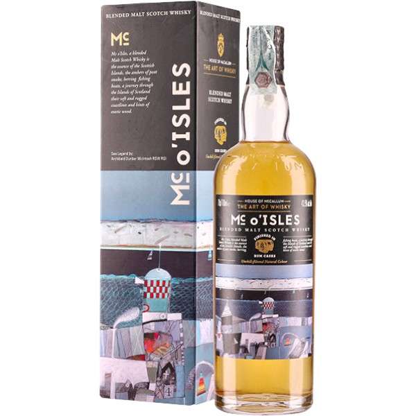 Whisky House Of Mccallum Mc O'Isles Rum Finish cl.70