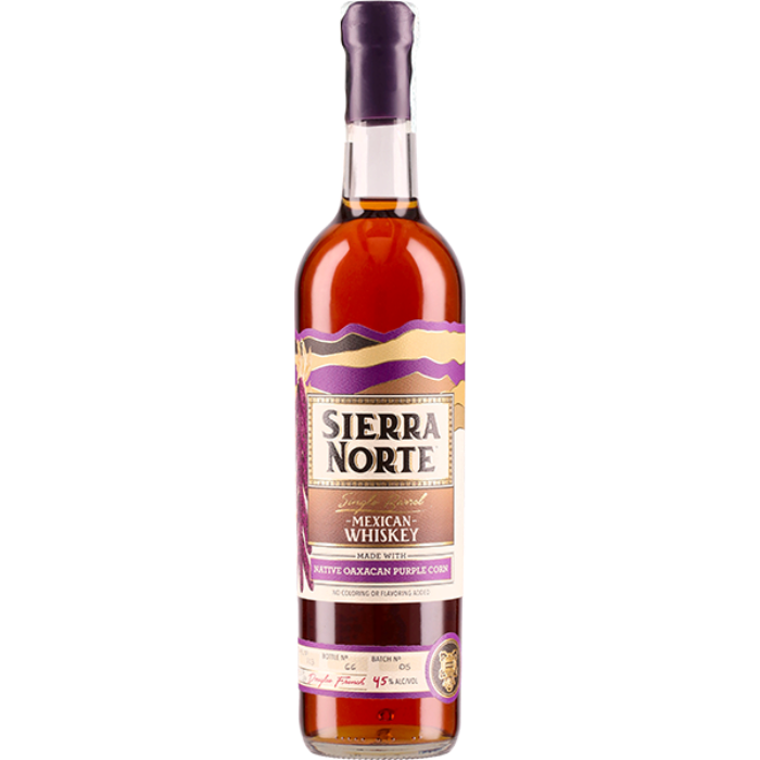 Whisky Sierra Norte 0,85 Maiz Morado Nb cl.70
