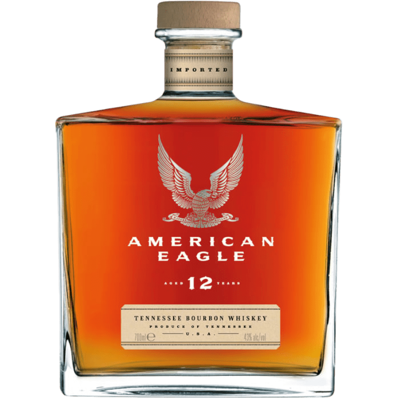 Bourbon Whiskey American Eagle Straight 12 Anni cl. 70