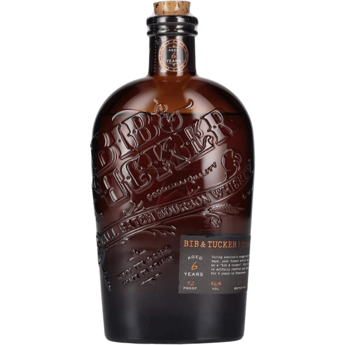Bourbon Whiskey Bib & Tucker Straight 6 Anni cl. 70
