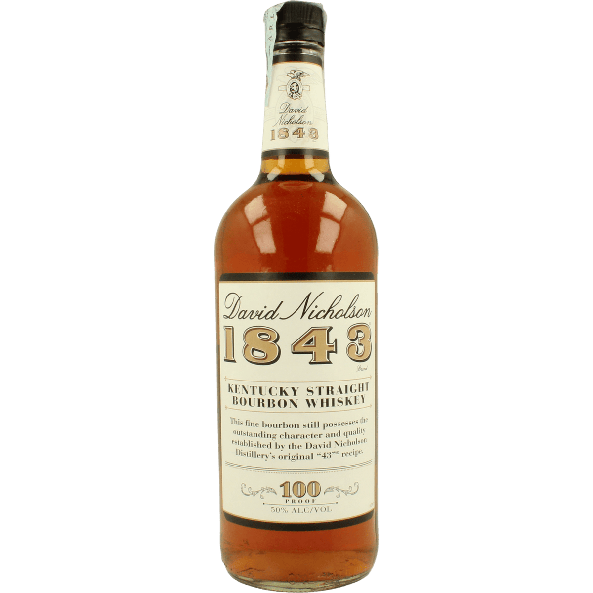 Bourbon Whiskey David Nicholson 1843 Lt. 1