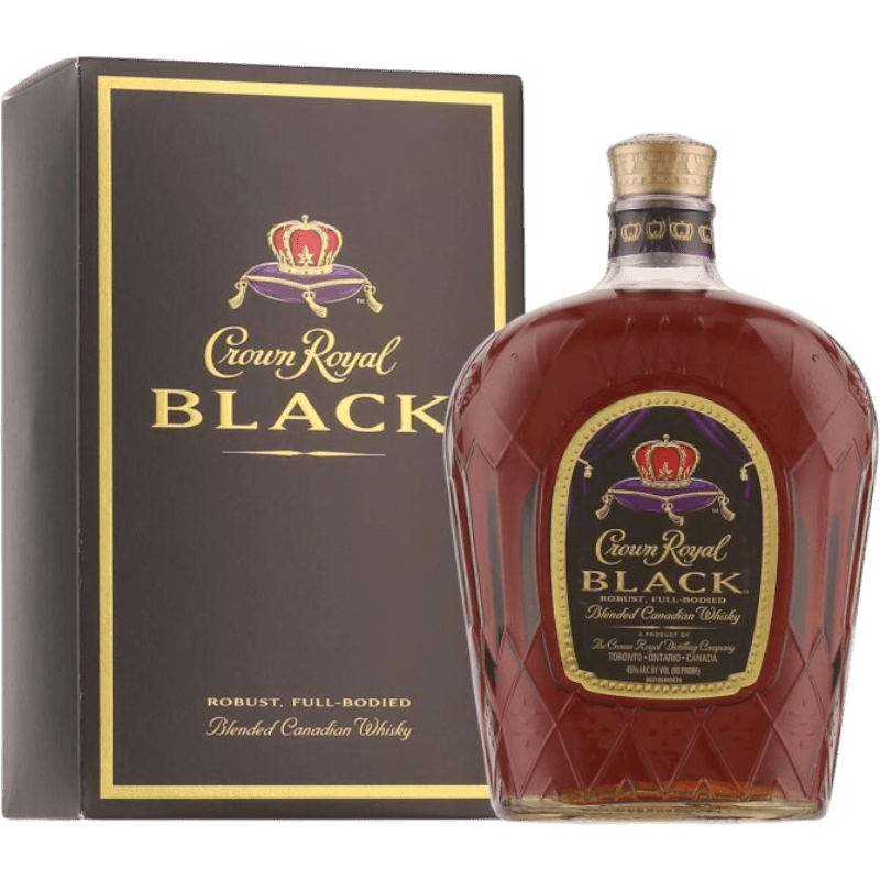 Canadian Whisky Crown Royal Black Lt. 1