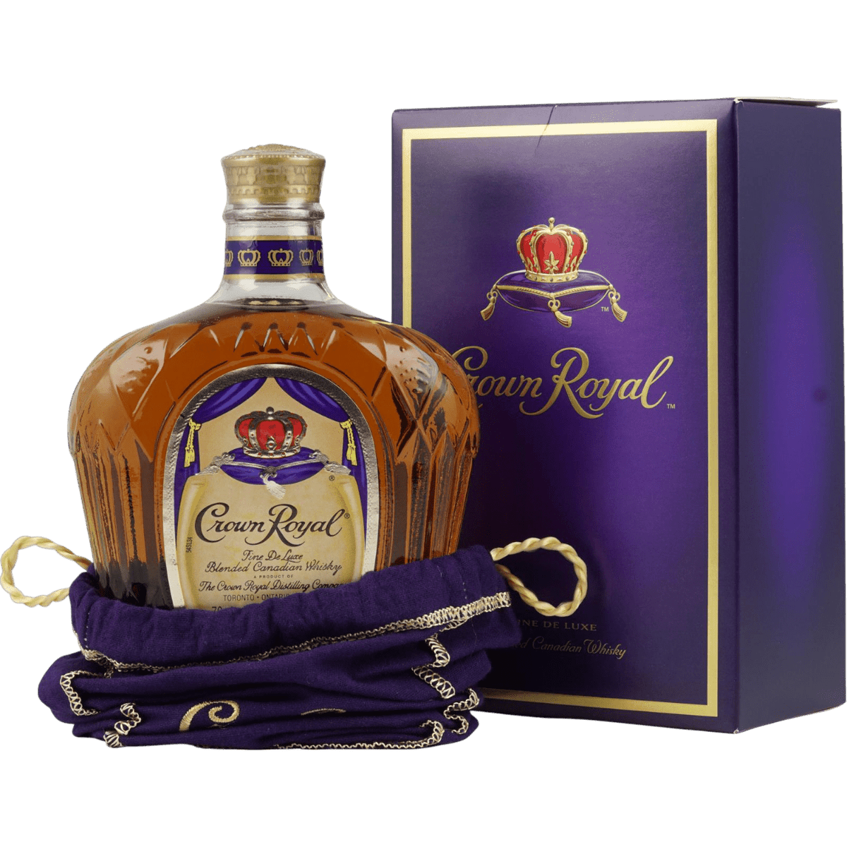 Canadian Whisky Crown Royal De Luxe Lt. 1