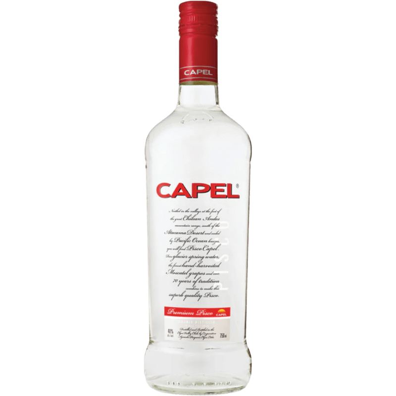 Pisco Capel Transparente Doble Destilado cl. 70