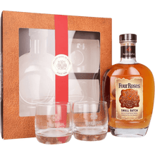 Bourbon Whiskey Four Roses + 2 Bicchieri cl. 70 - Confezione Regalo