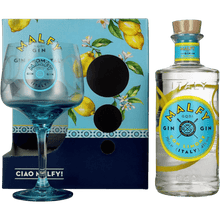 Gin Malfy Limone + 1 Bicchiere cl. 70 - Confezione Regalo