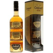Irish Whiskey Clontarf Trinity cl. 70 - Confezione Regalo