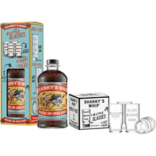 Liquore Shankys Whip Black Liqueur + 4 Shot cl. 70 - Confezione Regalo