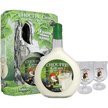 Liquore Achouffe Cream + 2 Bicchieri cl. 70 - Confezione Regalo